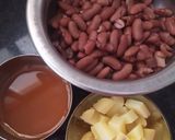 राजमा चावल (rajma chawal recipe in Hindi) रेसिपी चरण 1 फोटो