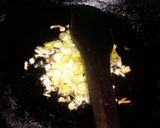 A picture of step 1 of Royal Green Omelette.