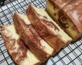 Foto langkah ke 6 dari resep Marble cake/marmer cake ekonomis.
