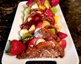 A picture of step 7 of Mike's Tropical Caribbean French Toast.