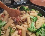 Foto del paso 5 de la receta: Pasta horneada con chorizo y vegetales