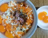 Hình bước làm 2 của món Chả trứng hấp