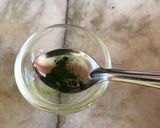 A picture of step 1 of Tri color Idli.