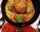 A picture of step 7 of Restaurant style Lotus Stem Kofta Curry.