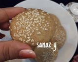 عکس مرحله 6 از دستور کوکی هل و گلاب
