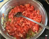 A picture of step 7 of Vegetable Dum Biryani.