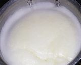 A picture of step 4 of Cottege cheese.