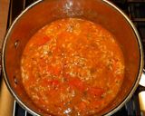 A picture of step 8 of Mike's Beginners Shrimp & Andulie Sausage Étouffée.