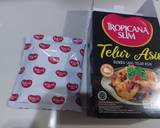Keto Protein Salted Egg Chicken Noodles|High Protein, Low Calorie, Sugar Free langkah memasak 5 foto