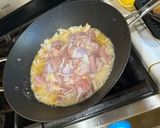 A picture of step 1 of Sotanghon Soup.