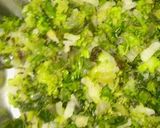 A picture of step 1 of Broccoli kebab.