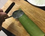 Hình bước làm 1 của món Chè Nha đam đậu xanh