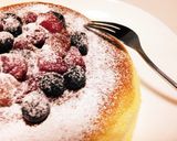A picture of step 12 of Easy 3-Ingredient Soufflé Cheesecake.