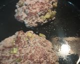A picture of step 2 of Double Dilly Burger.