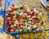 Une image de l'étape 12 de Salade d’ananas aux fraises, raisin et myrtilles.