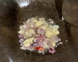 Foto langkah ke 3 dari resep Tumis Daun Pepaya.