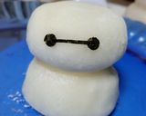 A picture of step 8 of NEW! Baymax Mochi Ice Cream.