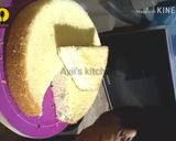 A picture of step 9 of Basc sponge for all tye of cakes.