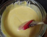 A picture of step 3 of Eggless mango mousse without gelatin/agar-agar.