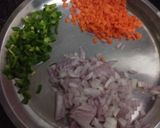 A picture of step 1 of Egg Masala.