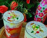 A picture of step 3 of Custard Falooda.