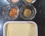 A picture of step 1 of Potato besan wraps.