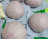 Foto langkah ke 5 dari resep Bakpao Isi Ubi Ungu (No Mixer).