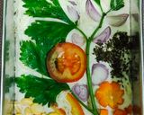 Foto langkah ke 4 dari resep Focaccia Garden.