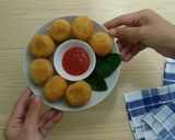 Foto langkah ke 7 dari resep Cilok Crispy Mozarella.