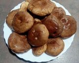 Foto del paso 1 de la receta Setas shiitake al vino tinto con taquitos ibéricos