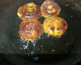 A picture of step 4 of Sweet Potato Tikki Chaat.