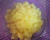 A picture of step 2 of Watermelon tutti frutti.
