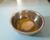 Foto langkah ke 1 dari resep Bolu Tape Singkong Lembut Tanpa Mixer.
