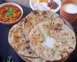A picture of step 5 of Jowar Bajra Roti.