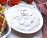 Pita Bread Chick Pea Kidney bean filling with Tzatziki sauce recipe step 17 photo