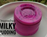 Foto langkah ke 3 dari resep MPASI 1Y+ DragonFruit Milky Pudding.