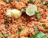 A picture of step 6 of Bombay Style Tawa Pulao.