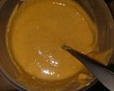A picture of step 1 of Alu ke pakorey.