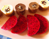 Foto del paso 1 de la receta: Mini bavaroises de tres chocolates con pitaya fresca