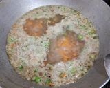 A picture of step 3 of Rava Upma.