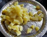 A picture of step 1 of Rasile Aloo.