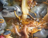 Hình bước làm 1 của món Canh dưỡng sinh 10 vị nấm