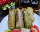 Foto langkah ke 8 dari resep Lemper Merah Putih Istimewa.