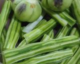 Foto langkah ke 1 dari resep Sayur Buah Kelor & Terong.