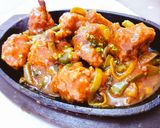 A picture of step 7 of Schezwan Chicken.