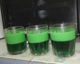 Foto langkah ke 4 dari resep Puding Sutra Pandan.