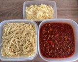 Egyszerű, gyors spagetti recept fázis 5 fotója