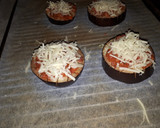 Foto del paso 5 de la receta: Berenjenas con jamón serrano, tomate y queso