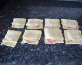 Foto del paso 5 de la receta: Napolitanas de jamón york y queso. (Sin Thermomix)