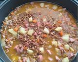 Foto del paso 7 de la receta: Tradicional lenteja de fin de año con Pancho y panceta